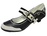 s.Oliver Spangenpumps SLIP-ONS Black/White Nr. 5-5-24309-24
