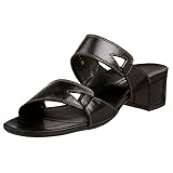 Paul Green Women's Cheyenne Sandal,Black Leather,5.5 M US