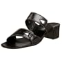Paul Green Women's Cheyenne Sandal,Black Leather,5.5 M US (AU 3)