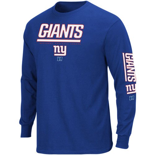 New York Giants Primary Receiver Long Sleeve T-Shirt Extra Large