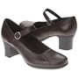 Clark's Women's 'Lauralee' Leather Mary Jane Pump (9, Dark Brown)