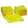 Eurow Microfiber Premium 16" x 16" 350 GSM Cleaning Towels 36-Pack