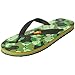 Showaflops Men's Antimicrobial Shower Sandals, Camo