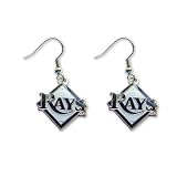 Tampa Bay Devil Rays Dangle Logo Earring Set Mlb Charm Gift