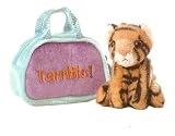 Aurora MINI FANCY PALS PET CARRIER PURSE - TERRIFIC! TIGER Plush