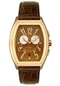 Midsize New Yorker Grand Chronograph Brown Leather