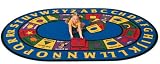 Bilingual Classroom Oval Rug Factory Seconds