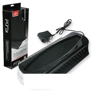 PS3 Slim 2-in-1 Cooling Fan with Stand