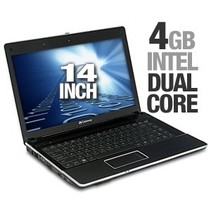 Gateway TC7307 Notebook - Intel Pentium Dual-Core T4200 Processor, 2.0GHz, 4GB DDR2, 320GB HDD, 14