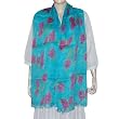 Girls Summer Dresses Accessory Printed Scarves Accessory Rectangular 24 x 74 inches (nstl022)