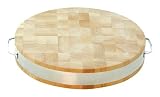 Cutting Board, New, Natural Wood (Natural Wood) (2.5 H x 16 W x 16 D)