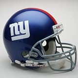 New York Giants NY Full Size Authentic Riddell Helmet