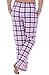 Del Rossa Women's Flannel Pajama Pants, Long Cotton Pj Bottoms