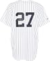 Joe Girardi Autographed Jersey | Details: New York Yankees, White Pinstripe #27 Replica Majestic