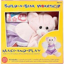 Colorbok Build, A, Bear Kit, Cuddles Cheerleader