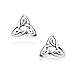 Bling Jewelry Sterling Silver Celtic Knot Triquetra Petite Stud Earrings