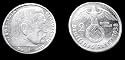 WW2 ORIGINAL NAZI SILVER COIN 2 Reichs Mark Fine Silver