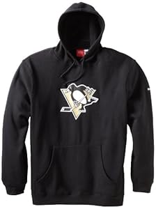 NHL Men's Pittsburgh Penguins Playbook Hood (Black, X-Large)