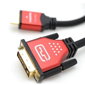LCS-Cable 3M HDMI vers DVI-D Callisto High Speed Full HD 1080P Compatible avec appareils photo num�riques camescopes ainsi que tout autre dispositifs utilisant la derni�re technologie DVI-D optimis� pour tous les ecrans HDTV LCD LED PLASMA derni�res g�n�rations