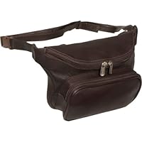Piel Large Classic Waist Bag - Chocolate