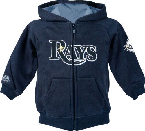 Tampa Bay Rays Newborn Zipfront Hooded Sweatshirt