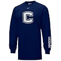 Nike Connecticut Huskies (UConn) Navy Blue Preschool Classic Logo Long Sleeve T-shirt