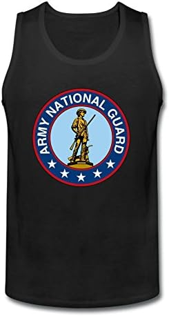 Susyrion Men's Alaska Army National Guard Basic Sleeveless Tank Top XXL