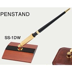 【クリックで詳細表示】Sペンホルダー 【SS-1DW】 [シンビ ホテル フロント ペンスタンド ペン立て]