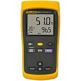 Fluke 50 Series II Digital Thermometer, 3 AA Battery, -418 to +2501 Degree F Range