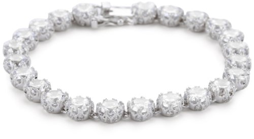 CZ by Kenneth Jay Lane "Classic CZ" Fabulous Cubic Zirconia Tennis Bracelet CZ by Kenneth Jay Lane "Classic CZ" Fabulous Cubic Zirconia Tennis Bracelet