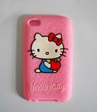 Hello Kitty Pink Silicone Full Cover Case for Ipod Touch 4 4g 4th Generation