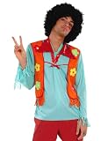 Cesar - Disfraz de hippie fumao para hombre (adulto), talla única