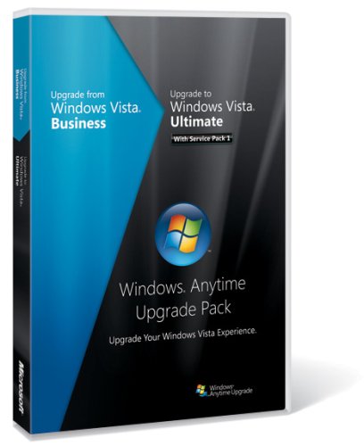 Microsoft Windows Vista Anytime Upgrade Pack with SP1 [Business to Ultimate]