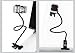 AboveTEK® Universal Lazy Bed Gooseneck Swing Long Arm Desk Table Chair Wall Seat Bed One Clip Clamp Mount Holder - Felxible Heavy Duty and sturdy Adjustable Swing Long Arm for Best Gadget View Position for video watching or game playing entertainment in Bedroom Kitchen Dinner Table Sofa Gym Office or Restroom - Fit all cellphones tablets iPhone iPad Galaxy Nexus Tab with Very steady Mounting without vibrations - Quick and Easy Installation One hand Release No tools required Easy carry and move