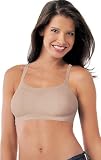convertible bras:Hanes ComfortFlex Fit Bandini 2-Pack,Nude/Black, M