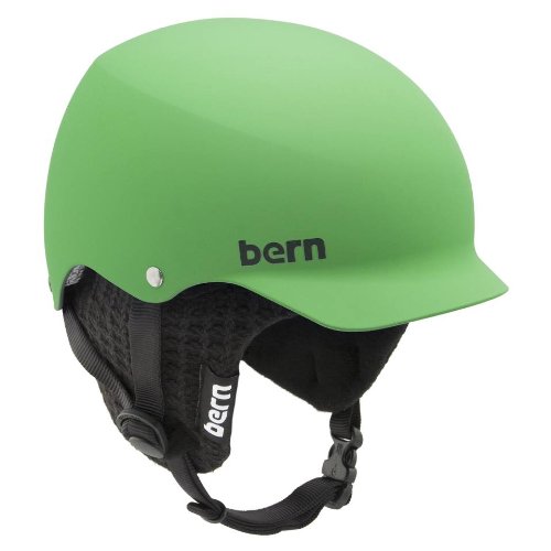 Bern Baker EPS Matte Black Scatter with Black Knit Helmet