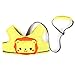 Zicac Toddler Safety Harness Baby Child Safety Walkers (Yellow)