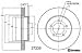 Brembo BDR27235  Brake Rotor
