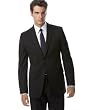 DKNY Suit, Navy Solid Slim Fit