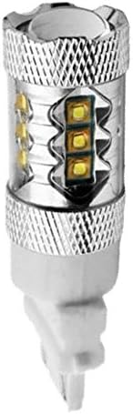 10Pcs 3157 Reverse Light Green 80W Epistar High Power LED Bulb Backup Lamps