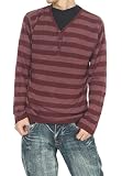 LOUIS CHAVLON ２枚組 ボーダー ニット ロンＴ メンズ 長袖 Vネック Tシャツ セーター アンサンブル