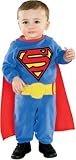  : Infant Superman Costume Romper W/Cape Sizes 6-12 months