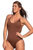 UjENA Chocolate Dip 1-PC Swimsuit in 2 Colors