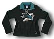 San Jose Sharks NHL Womens FAN Fleece Jacket, Black