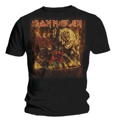 Official T Shirt IRON MAIDEN LAD NOTB Beast CORRODED M