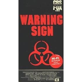 Warning Sign [VHS]