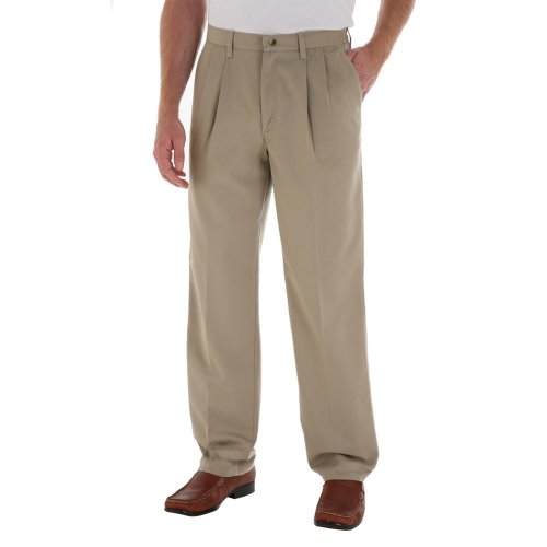 Wrangler Legendary Gold Flat Front Pant-Khaki Wrangler Legendary Gold Flat Front Pant-Khaki