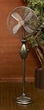 55" Elaborate French-Style Oscillating Indoor Standing Floor Fan