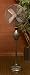 55" Elaborate French-Style Oscillating Indoor Standing Floor Fan