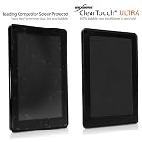 BoxWave Amazon Kindle Fire ClearTouch Ultra - Newest Version, 100% Hassle Free, Bubble Free Installation - Installs in seconds! - Frame Border, Matte, Anti-Fingerprint, Anti-Glare Screen Protector for Amazon Kindle Fire (Black)